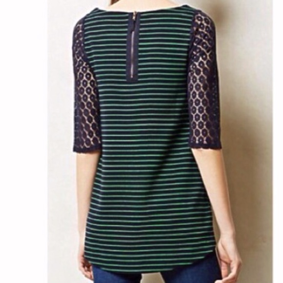 Anthro Lace Sleeve Tunic - Picture 2 of 8